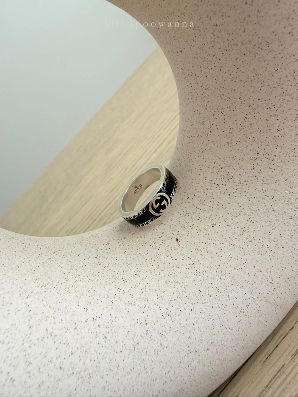 Gucci interlocking ring